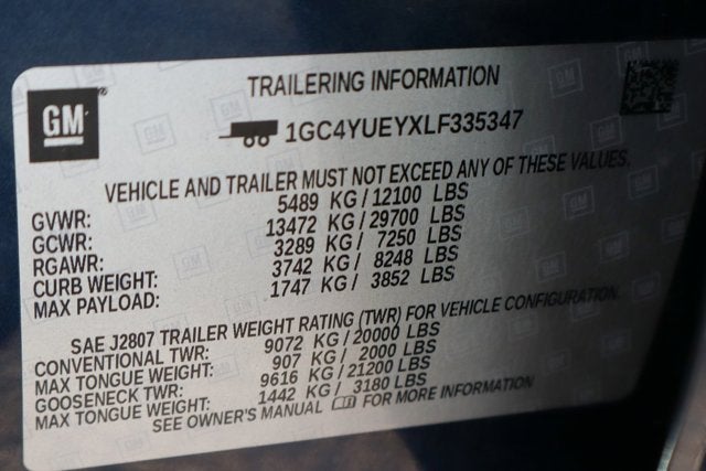 2020 Chevrolet Silverado 3500HD LTZ