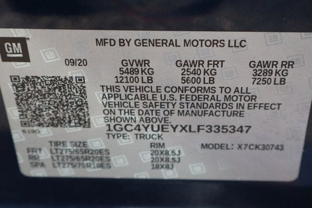 2020 Chevrolet Silverado 3500HD LTZ