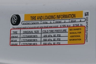 2020 Chevrolet Silverado 3500HD High Country