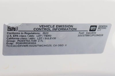 2023 Chevrolet Colorado Work Truck