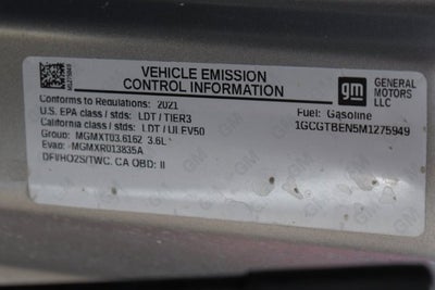 2021 Chevrolet Colorado Work Truck