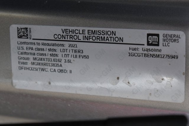 2021 Chevrolet Colorado Work Truck