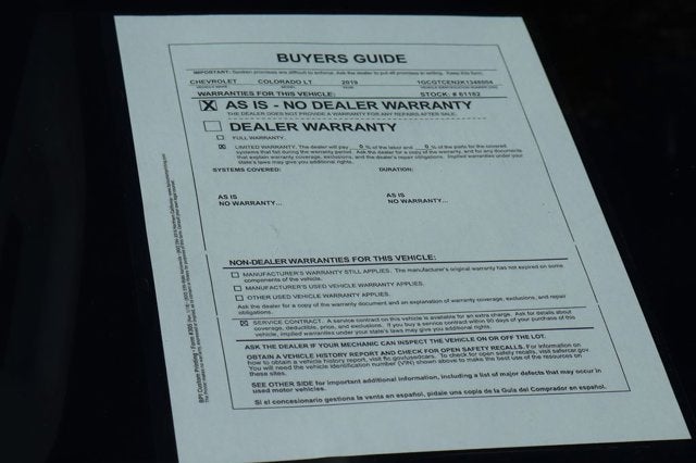 2019 Chevrolet Colorado LT