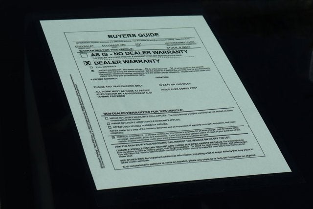 2021 Chevrolet Colorado ZR2