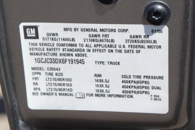2006 Chevrolet Silverado 3500 LT
