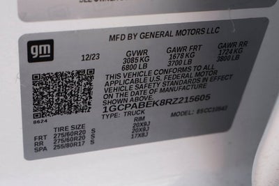 2024 Chevrolet Silverado 1500 Custom