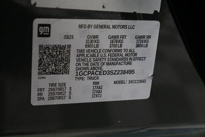 2025 Chevrolet Silverado 1500 LT