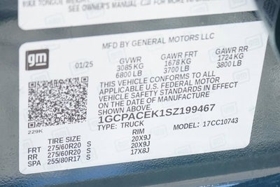 2025 Chevrolet Silverado 1500 LT