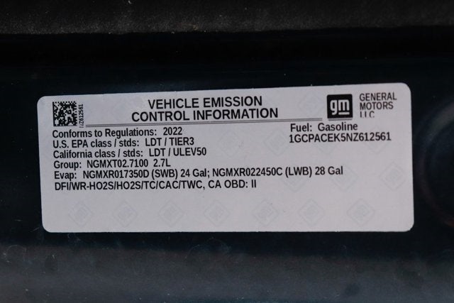 2022 Chevrolet Silverado 1500 LT