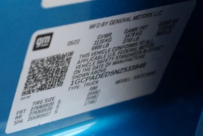 2022 Chevrolet Silverado 1500 RST