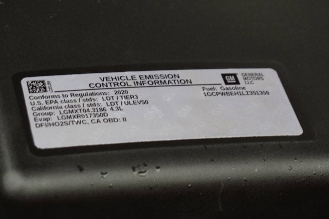 2020 Chevrolet Silverado 1500 Custom