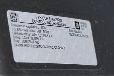 2020 Chevrolet Silverado 1500 Custom