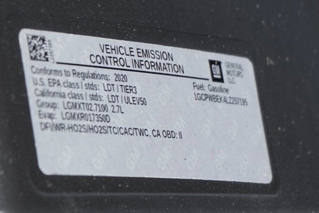 2020 Chevrolet Silverado 1500 Custom