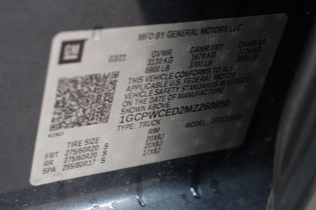 2021 Chevrolet Silverado 1500 LT