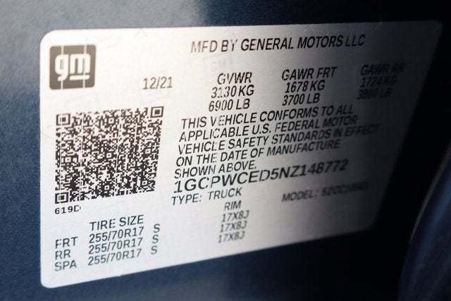 2022 Chevrolet Silverado 1500 LTD LT