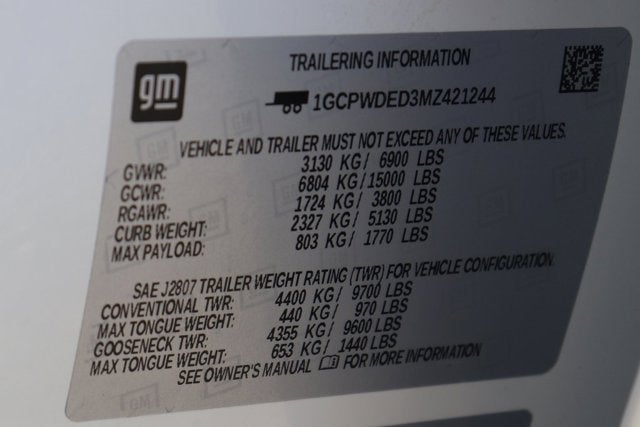 2021 Chevrolet Silverado 1500 RST