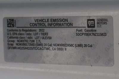 2022 Chevrolet Silverado 1500 LTD Custom