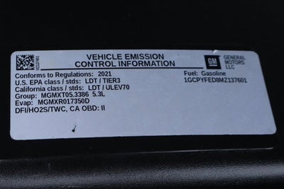 2021 Chevrolet Silverado 1500 LT Trail Boss