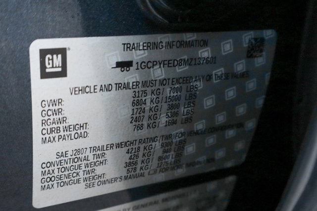 2021 Chevrolet Silverado 1500 LT Trail Boss