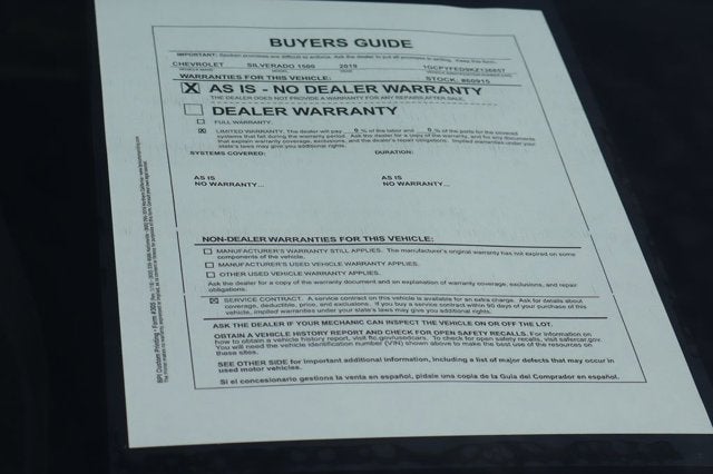 2019 Chevrolet Silverado 1500 LT Trail Boss