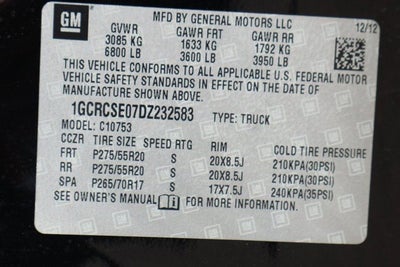 2013 Chevrolet Silverado 1500 LT