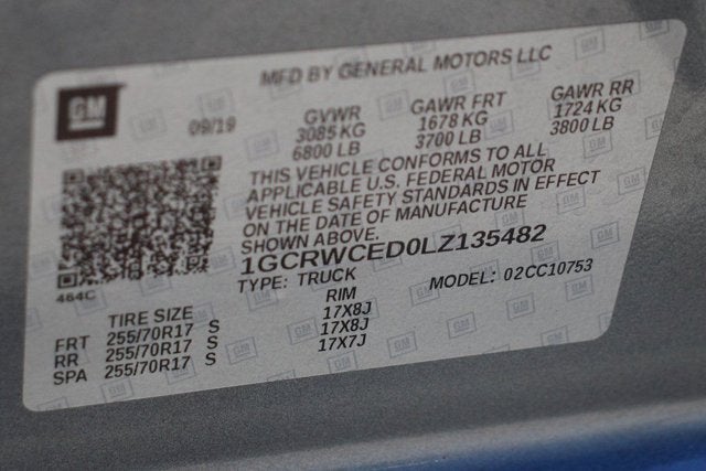 2020 Chevrolet Silverado 1500 LT