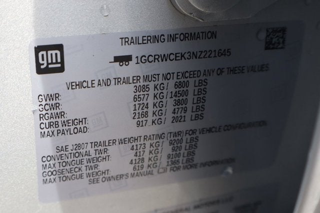 2022 Chevrolet Silverado 1500 LTD LT