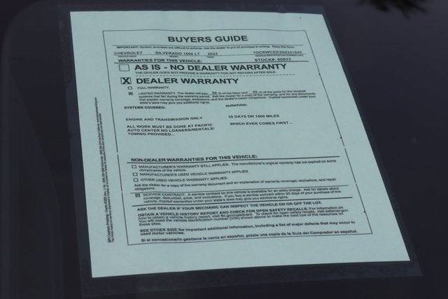 2022 Chevrolet Silverado 1500 LTD LT