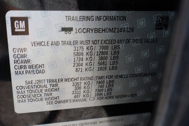 2021 Chevrolet Silverado 1500 Custom