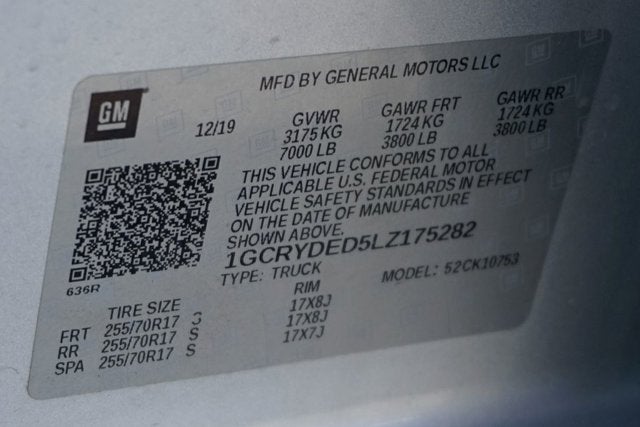 2020 Chevrolet Silverado 1500 LT