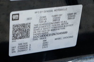 2022 Chevrolet Silverado 1500 LT