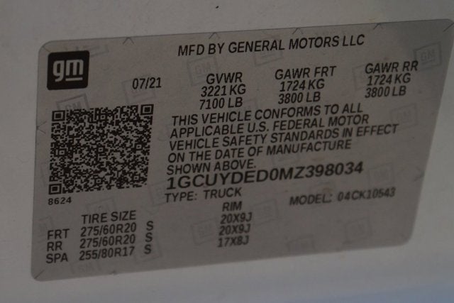 2021 Chevrolet Silverado 1500 LT