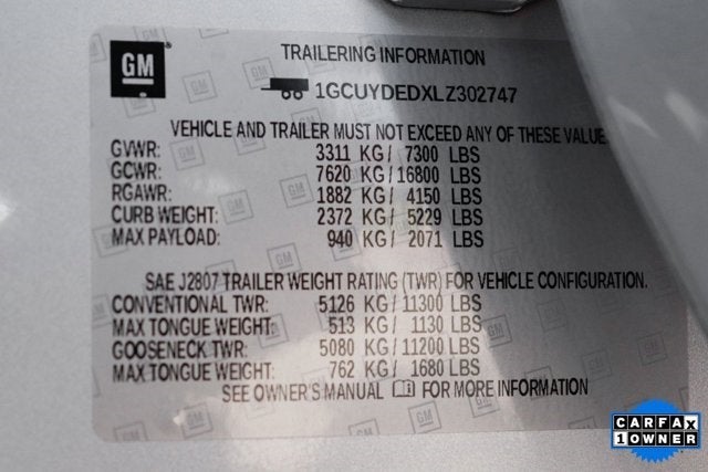 2020 Chevrolet Silverado 1500 LT