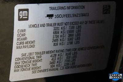 2022 Chevrolet Silverado 1500 LTD RST