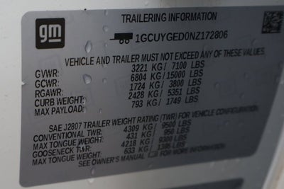 2022 Chevrolet Silverado 1500 LTD LTZ