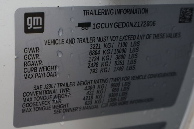 2022 Chevrolet Silverado 1500 LTD LTZ