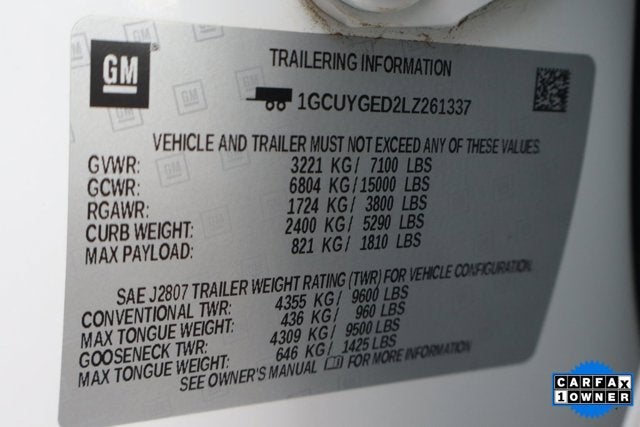 2020 Chevrolet Silverado 1500 LTZ