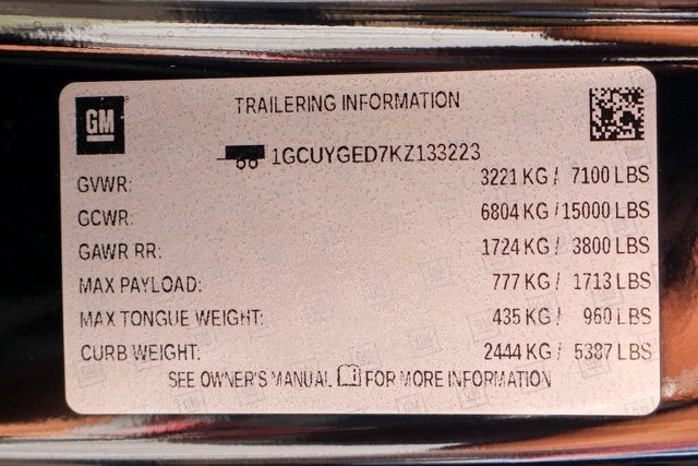 2019 Chevrolet Silverado 1500 LTZ