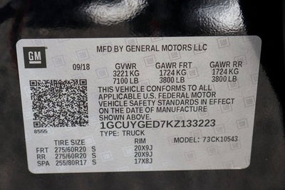 2019 Chevrolet Silverado 1500 LTZ