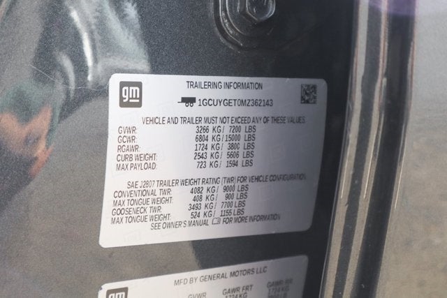 2021 Chevrolet Silverado 1500 LTZ