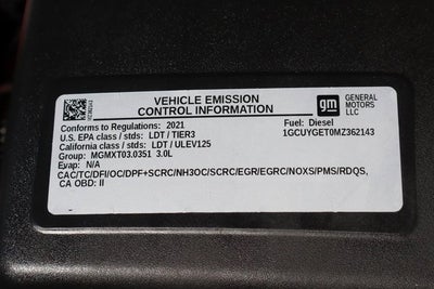 2021 Chevrolet Silverado 1500 LTZ