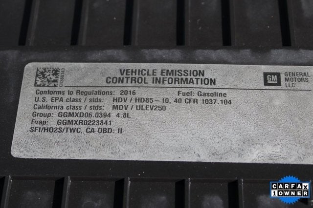 2016 Chevrolet Express 2500 Work Van