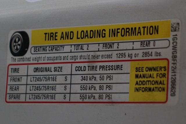 2017 Chevrolet Express 2500 Work Van