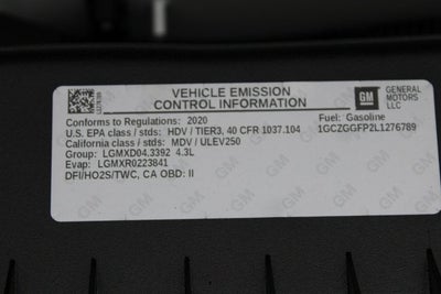 2020 Chevrolet Express 3500 Work Van