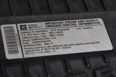 2012 GMC Savana 3500 Work Van