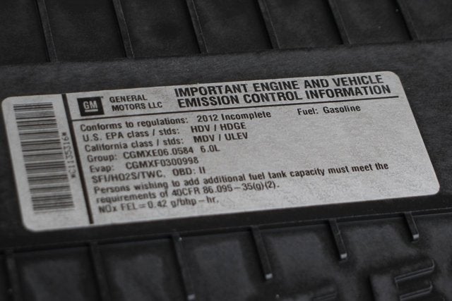 2012 GMC Savana 3500 Work Van