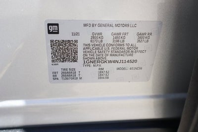 2022 Chevrolet Traverse LT