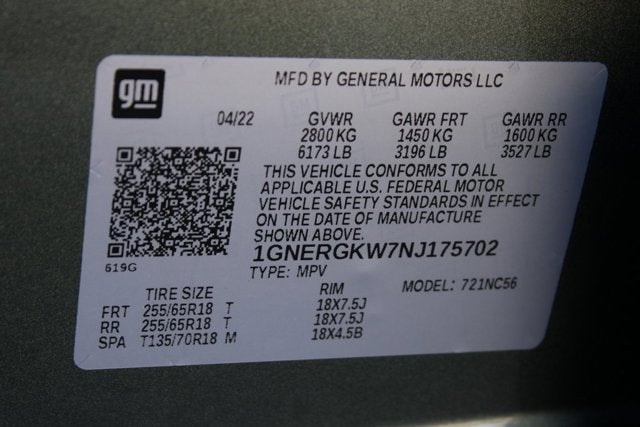 2022 Chevrolet Traverse LT