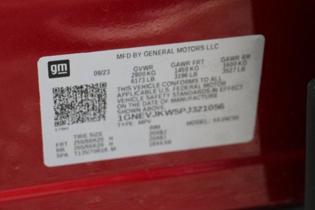 2023 Chevrolet Traverse RS