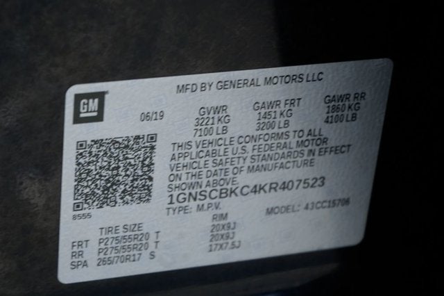 2019 Chevrolet Tahoe LT